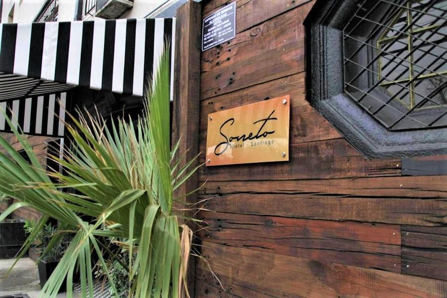 Hotel Sonetto Santiago Exterior photo